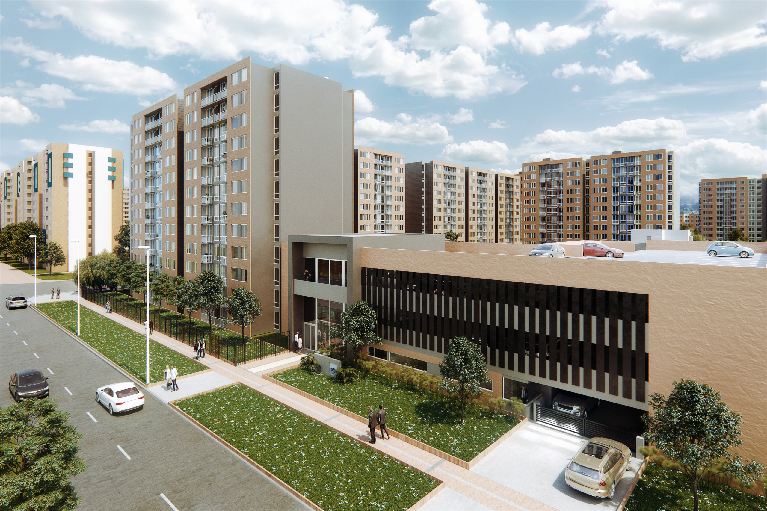 Celeste | Azul Club Residencial | Apartamentos en Madrid